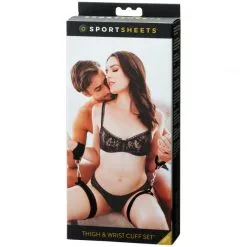 Sportsheets Håndledds- Og Lårmansjetter -Onaniprodukter butikk 12357 sportsheets laar og haandleds saet 10 package q100 1