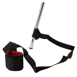 Bondage Sett Med Borrelåsmansjetter -Onaniprodukter butikk 12519 bondage s t med velcro h ndjern q100 03