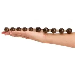 Analstav Med Svarte Kuler -Onaniprodukter butikk 12674 anal stav med kugler sort q100 05