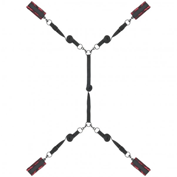 Scandal Bed Restraints-sett 3 Scandal Bed Restraints-sett