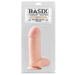 Basix Big 7 Dildo Med Sugekopp 20 Cm -Onaniprodukter butikk 14099 basix big 7 dildo med sugekop 20 cm 02
