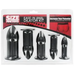 Size Matters Ease-In Anal Dilator Kit 5 Size Matters Ease-In Anal Dilator Kit -Onaniprodukter butikk 14421 size matters ease in anal dilator kit 10 package q100