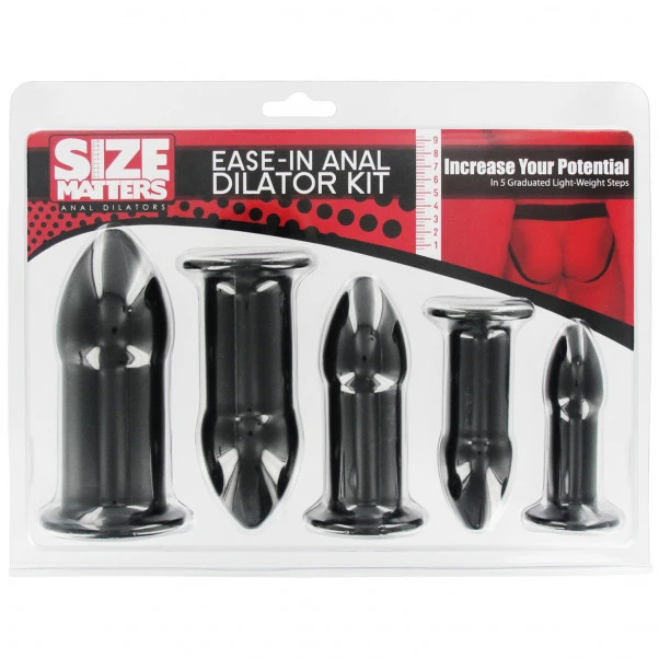Size Matters Ease-In Anal Dilator Kit 4 Size Matters Ease-In Anal Dilator Kit - Bilde 2