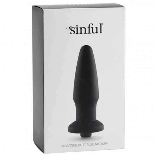 Sinful Vibrerende Analplugg Medium 9 Sinful Vibrerende Analplugg Medium - Bilde 7