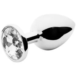 Sinful Jewel Stål Buttplug Stor -Onaniprodukter butikk 14533 sinful jewel butt plug i staal stor 02 q100 1 1