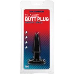 Doc Johnson Classic Smooth Analplugg Liten -Onaniprodukter butikk 14544 doc johnson classic smooth butt plug small q100 03