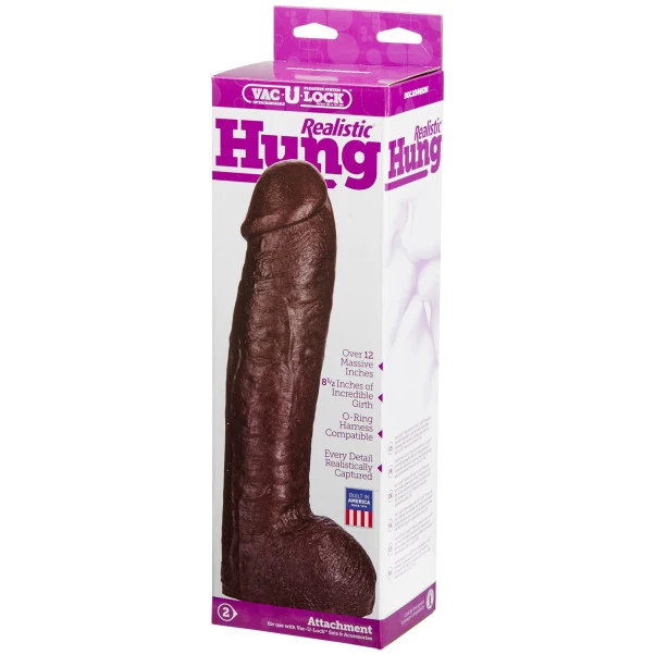 Vac-U-Lock Realistic Hung XL Strap-on Dildo 7 Vac-U-Lock Realistic Hung XL Strap-on Dildo - Bilde 5