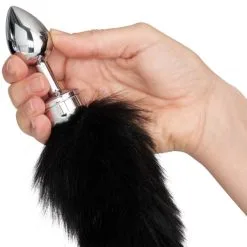 Rimba Tail Analplugg Small 10 Rimba Tail Analplugg Small -Onaniprodukter butikk 14613 rimba tail buttplug small 50 hand q100