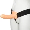 Fetish Fantasy Hollow Strap-on Til Han Eller Henne -Onaniprodukter butikk 14772 fetish fantasy hollow strap on 16 cm hudfarvet 01 q100