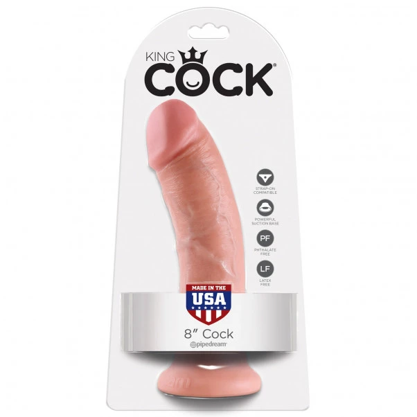 King Cock Realistisk Dildo 20,3 Cm 9 King Cock Realistisk Dildo 20,3 Cm - Bilde 7