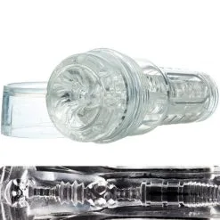Fleshlight GO Torque Ice Gjennomsiktig Masturbator