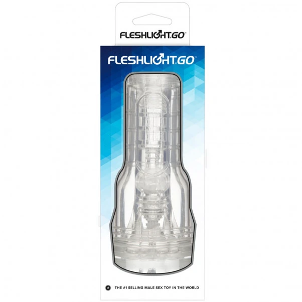 Fleshlight GO Torque Ice Gjennomsiktig Masturbator 6 Fleshlight GO Torque Ice Gjennomsiktig Masturbator - Bilde 4