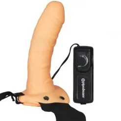 Fetish Fantasy Hollow Strap-on Vibrator 10 Fetish Fantasy Hollow Strap-on Vibrator -Onaniprodukter butikk 15270 fetish fantasy hollow strap on vibrator hudfarvet 03 q100