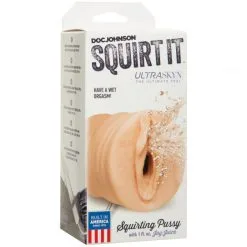 Doc Johnson Squirt It Squirting Pussy Stroker Masturbator 5 Doc Johnson Squirt It Squirting Pussy Stroker Masturbator -Onaniprodukter butikk 15358 doc johnson squirt it squirting pussy stroker masturbator 05 package q100