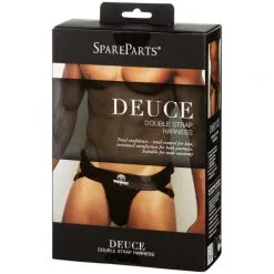 SpareParts HardWear Deuce Sele Til Menn -Onaniprodukter butikk 15658 spareparts hardwear deuce harness til maend s m 90 pack 1