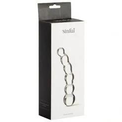 Sinful Groove Glassdildo -Onaniprodukter butikk 15922 sinful groove glass dildo 05