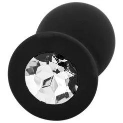 Sinful Jewel Silikon Butt Plug Medium -Onaniprodukter butikk 16177 sinful jewel silikone butt plug medium q100 05