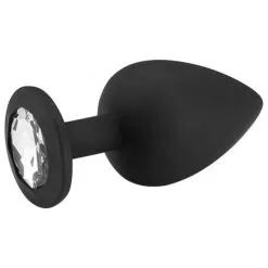 Sinful Jewel Silikon Butt Plug Large -Onaniprodukter butikk 16178 sinful jewel silicone butt plug large q100 02