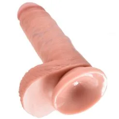 King Cock Realistisk Dildo Med Testikler 18 Cm 15 King Cock Realistisk Dildo Med Testikler 18 Cm -Onaniprodukter butikk 16508 king cock realistisk dildo med kugler 18 cm 05