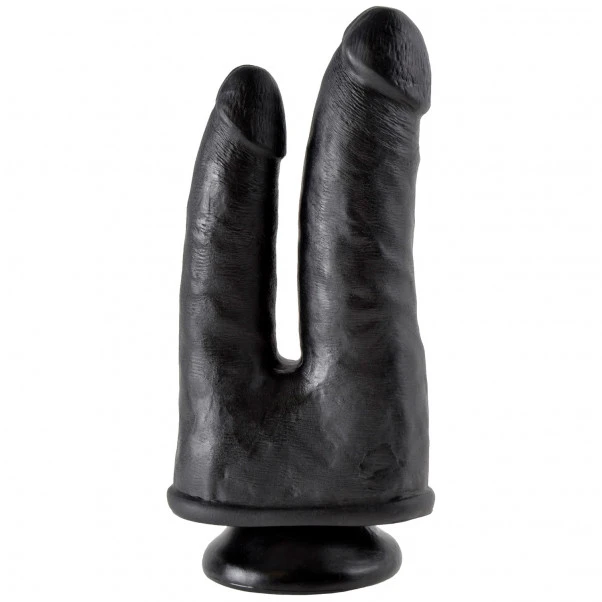 King Cock Double Penetrator Dobbel Dildo 21 Cm 4 King Cock Double Penetrator Dobbel Dildo 21 Cm - Bilde 2