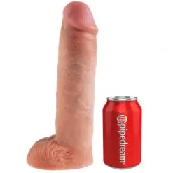 King Cock Hollow Strap-on Sele Sett 28 Cm -Onaniprodukter butikk 16539 king cock hollow strap on s t 28 cm skin colored 05