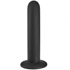 Sinful Slender Silikon Dildo Medium -Onaniprodukter butikk 16637 sinful slender silikone sort dildo medium q100 06