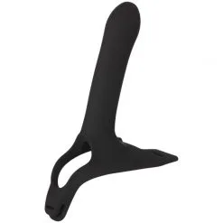 Perfect Fit Zoro Strap-On Seletøy Med Dildo Svart -Onaniprodukter butikk 16699 perfect fit zoro strap on harness med dildo sort 03 q100