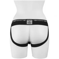 Perfect Fit Zoro Strap-On Seletøy Med Dildo Svart -Onaniprodukter butikk 16699 perfect fit zoro strap on harness med dildo sort 07 q100