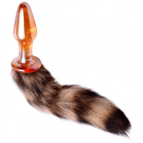 Tailz Fox Tail Glass Analplugg 3 Tailz Fox Tail Glass Analplugg