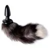 Tailz Grey Fox Tail Analplugg 2 Tailz Grey Fox Tail Analplugg -Onaniprodukter butikk 16845 tailz grey fox tail anal plug q100 01 1