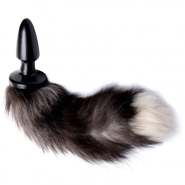 Tailz Grey Fox Tail Analplugg 3 Tailz Grey Fox Tail Analplugg