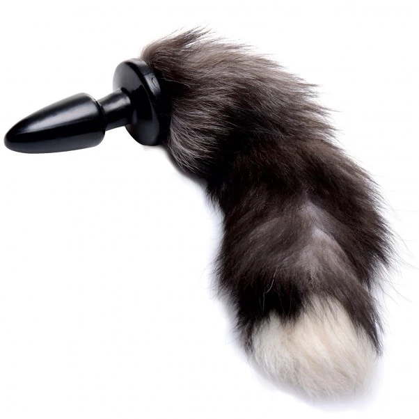 Tailz Grey Fox Tail Analplugg 4 Tailz Grey Fox Tail Analplugg - Bilde 2