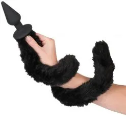 Tailz Bad Kitty Cat Tain Analplugg -Onaniprodukter butikk 16853 tailz bad kitty cat tail anal plug q100 02
