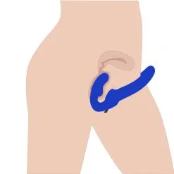 Strap U Revolver II Vibrerende Strapless Strap-On Dildo -Onaniprodukter butikk 16871 strap u revolver ii vibrerende strapless strap on dildo 04 q100