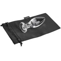 Sinful BumBum Glass Butt Plugg Small -Onaniprodukter butikk 18401 sinful bumbum small glas butt plug q100 02