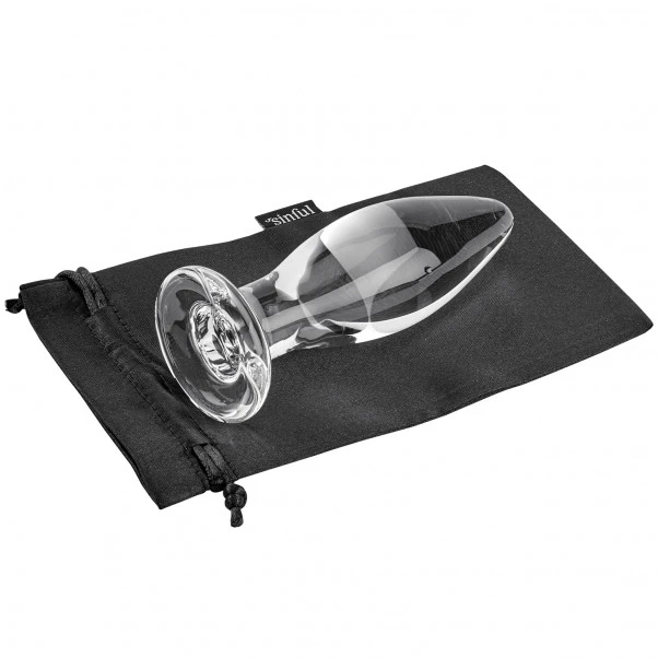 Sinful BumBum Glass Butt Plugg Medium 4 Sinful BumBum Glass Butt Plugg Medium - Bilde 2