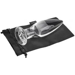 Sinful BumBum Glass Butt Plugg Large -Onaniprodukter butikk 18403 sinful bumbum large glas butt plug q100 02