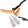 You2toys Realistisk Fjernstyrt Strap-on Duo -Onaniprodukter butikk 18547 you2toys realistisk fjernbetjent strap on duo q100 01
