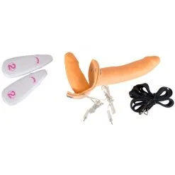 You2toys Realistisk Fjernstyrt Strap-on Duo 6 You2toys Realistisk Fjernstyrt Strap-on Duo -Onaniprodukter butikk 18547 you2toys realistisk fjernbetjent strap on duo q100 02