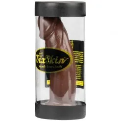 Vixen Creations Maverick VixSkin Dildo Chocolate 20 Cm -Onaniprodukter butikk 18562 vixen creations maverick vixskin dildo chocolate 18 cm q100 03