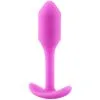 B-Vibe Snug Play 1 Buttplugg -Onaniprodukter butikk 18695 b vibe snug plug 1 anal plug pink q100 03