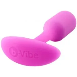B-Vibe Snug Play 1 Buttplugg -Onaniprodukter butikk 18695 b vibe snug plug 1 anal plug pink q100 04