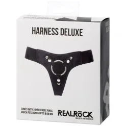 Realrock Elastic Deluxe Seletøy -Onaniprodukter butikk 18994 realrock elastic deluxe harness 10 package q100