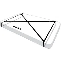 Master Series Interlace Bindesett Til Seng