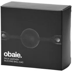 Obaie Imitert Lær Silikon Gag -Onaniprodukter butikk 19441 obaie immiteret l der silikone gag 01