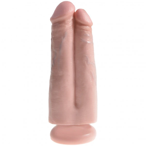 King Cock Two Cocks One Hole Dildo 18 Cm 3 King Cock Two Cocks One Hole Dildo 18 Cm