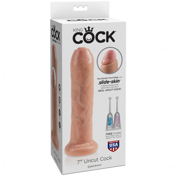 King Cock - Uncut Dildo 20 Cm 6 King Cock - Uncut Dildo 20 Cm - Bilde 4
