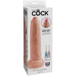 King Cock Uncut Realistisk Dildo 23 Cm -Onaniprodukter butikk 19527 king cock uncut realistisk dildo 23 cm 02