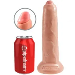 King Cock Uncut Realistisk Dildo 23 Cm -Onaniprodukter butikk 19527 king cock uncut realistisk dildo 23 cm 04