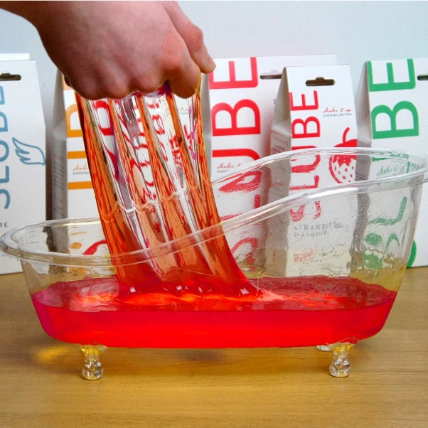 Slube Strawberry Daiquiry Vannbasert Badegel 250 G 5 Slube Strawberry Daiquiry Vannbasert Badegel 250 G - Bilde 3